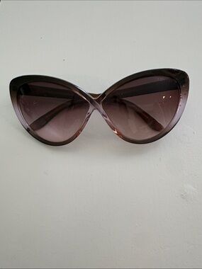 Tomford Women's Cat Eye Sunglasses - Brown Gradient